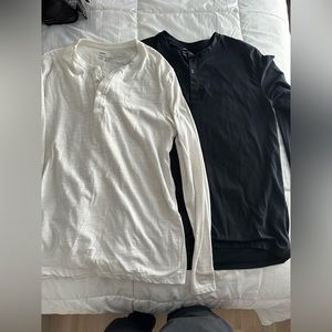 2 Public Opinion Henleys Longsleeve